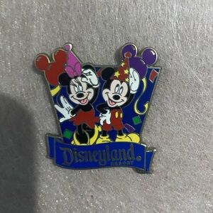 Disneyland resort enamel pin